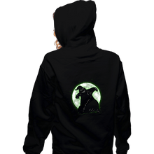 Load image into Gallery viewer, Shirts Zippered Hoodies, Unisex / Small / Black Moonlight Boogeyman
