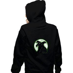 Shirts Zippered Hoodies, Unisex / Small / Black Moonlight Boogeyman