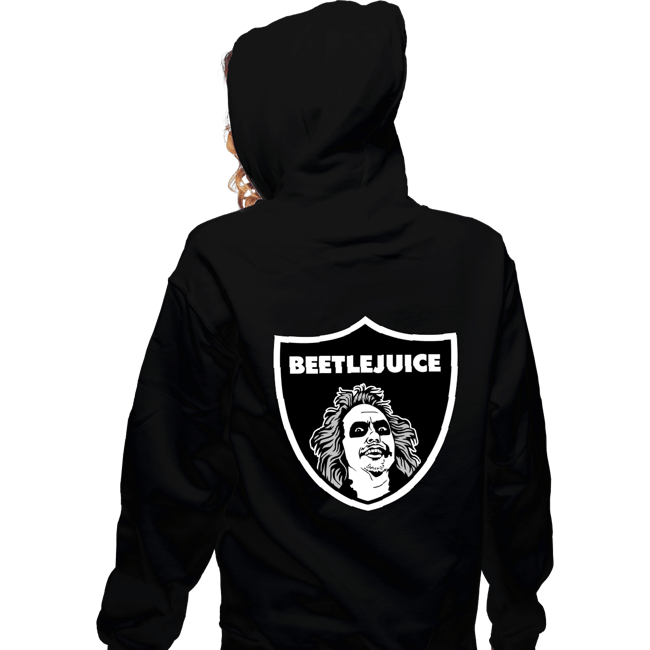 Daily_Deal_Shirts Zippered Hoodies, Unisex / Small / Black Beetlejuicers
