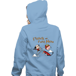 Secret_Shirts Zippered Hoodies, Unisex / Small / Royal Blue Frank & Rum Ham!