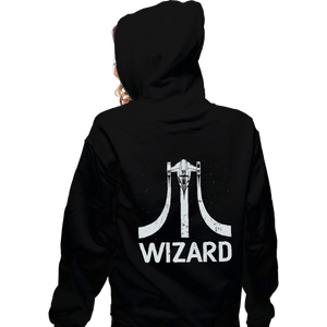 Secret_Shirts Zippered Hoodies, Unisex / Small / Black Wizard