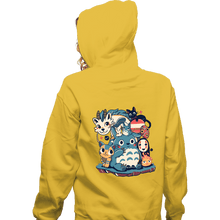 Load image into Gallery viewer, Last_Chance_Shirts Zippered Hoodies, Unisex / Small / White Magic Gang
