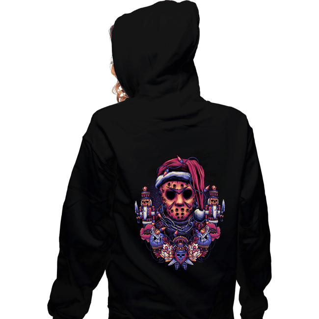 Daily_Deal_Shirts Zippered Hoodies, Unisex / Small / Black Holidays At The Lake