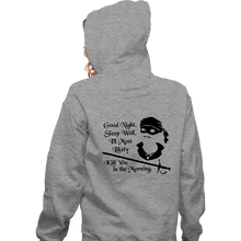 Load image into Gallery viewer, Shirts Zippered Hoodies, Unisex / Small / Sports Grey Good Night
