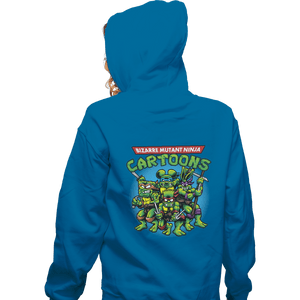 Shirts Pullover Hoodies, Unisex / Small / Sapphire Ninja Cartoons