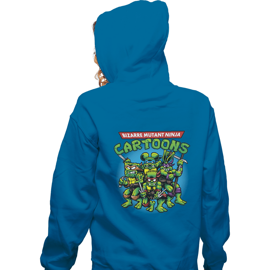 Shirts Pullover Hoodies, Unisex / Small / Sapphire Ninja Cartoons