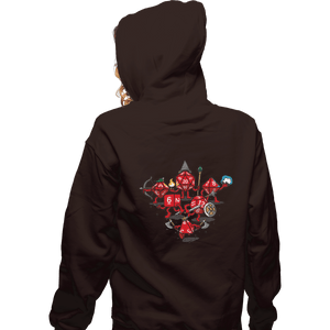 Secret_Shirts Zippered Hoodies, Unisex / Small / Dark Chocolate Adventure Party Secret Sale