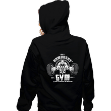 Load image into Gallery viewer, Secret_Shirts Zippered Hoodies, Unisex / Small / Black Lord Humungus&#39; Gym
