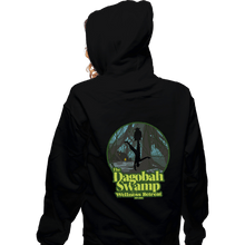 Load image into Gallery viewer, Daily_Deal_Shirts Zippered Hoodies, Unisex / Small / Black Dagobah Wellness Retreat
