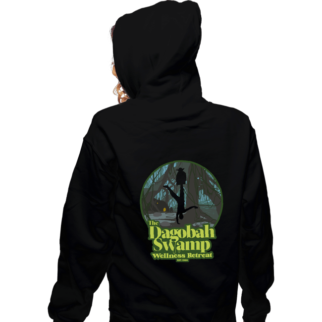 Daily_Deal_Shirts Zippered Hoodies, Unisex / Small / Black Dagobah Wellness Retreat