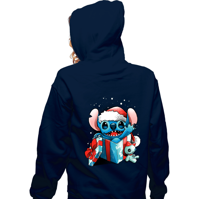 Daily_Deal_Shirts Zippered Hoodies, Unisex / Small / Navy The Christmas Experiment