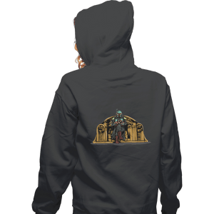 Secret_Shirts Zippered Hoodies, Unisex / Small / Dark heather Boba Sanders