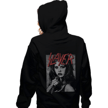 Load image into Gallery viewer, Shirts Zippered Hoodies, Unisex / Small / Black Buffy x Slayer
