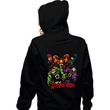 Load image into Gallery viewer, Secret_Shirts Zippered Hoodies, Unisex / Small / Black Morgue Stars Sale
