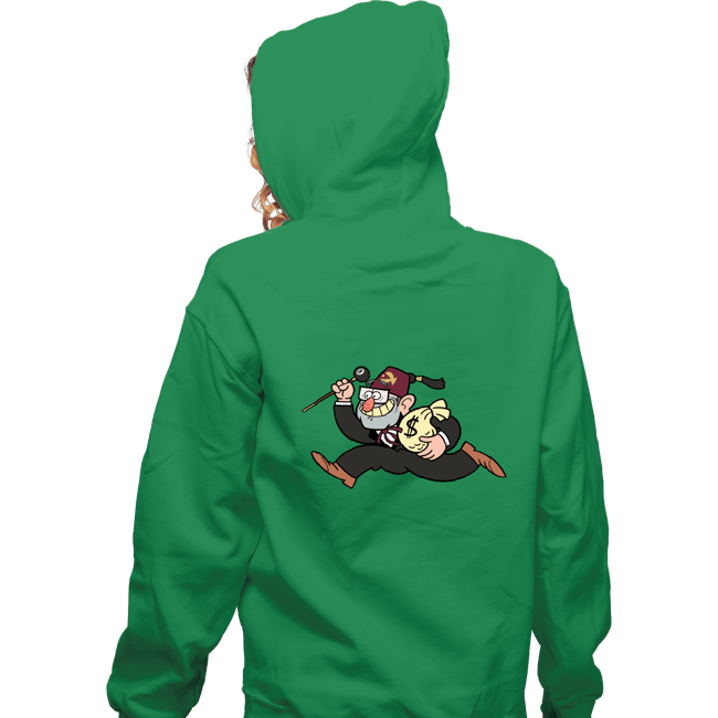 Secret_Shirts Zippered Hoodies, Unisex / Small / Irish Green Grunklepoly