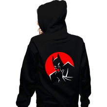 Load image into Gallery viewer, Shirts Zippered Hoodies, Unisex / Small / Black Muffman
