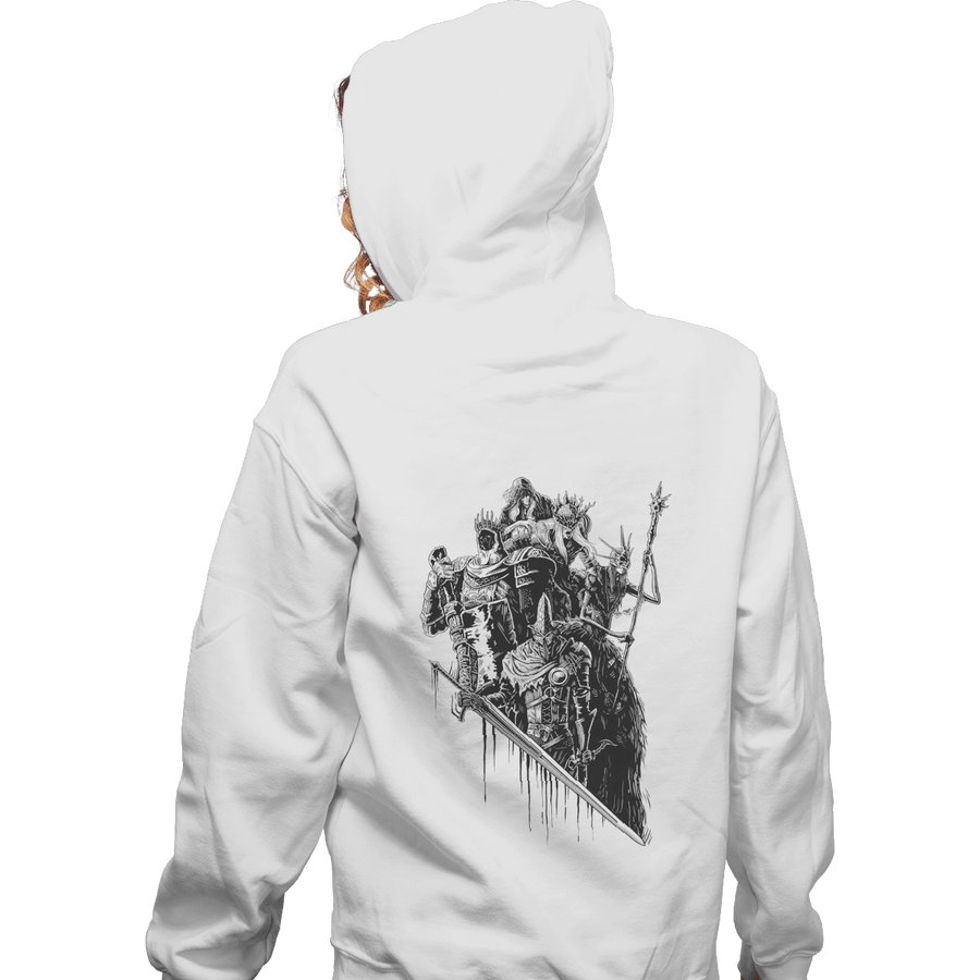 Shirts Pullover Hoodies, Unisex / Small / White Lords Of Cinder Lords Of Ash