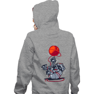 Secret_Shirts Zippered Hoodies, Unisex / Small / Sports Grey Cat-At Loves Yarn