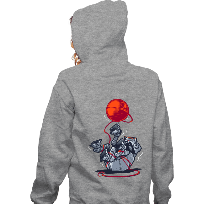 Secret_Shirts Zippered Hoodies, Unisex / Small / Sports Grey Cat-At Loves Yarn