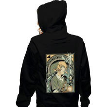 Load image into Gallery viewer, Shirts Zippered Hoodies, Unisex / Small / Black Hylian Warrior
