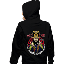 Load image into Gallery viewer, Secret_Shirts Zippered Hoodies, Unisex / Small / Black From Beyond The Grave
