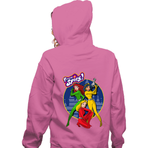 Secret_Shirts Zippered Hoodies, Unisex / Small / Red Totally Spies