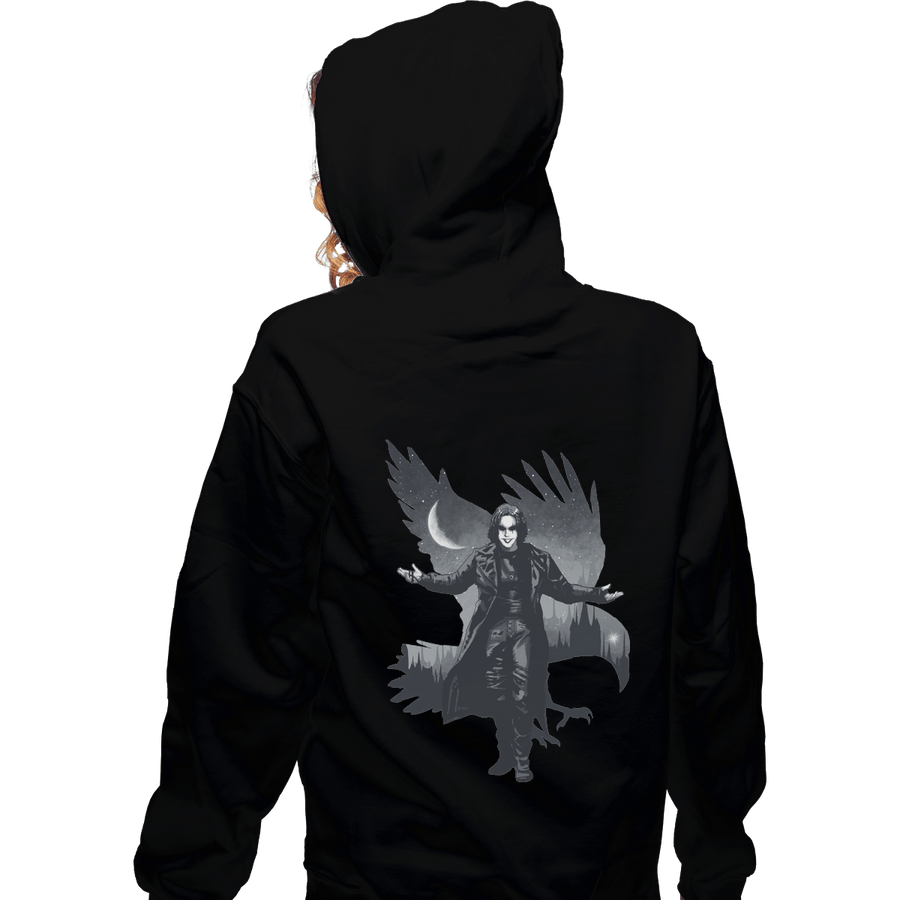 Shirts Zippered Hoodies, Unisex / Small / Black Crow City