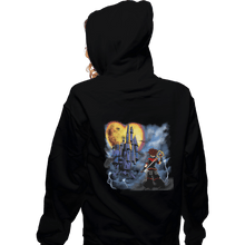 Load image into Gallery viewer, Shirts Zippered Hoodies, Unisex / Small / Black The Castle That Never Was
