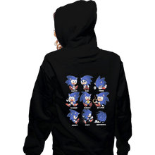 Load image into Gallery viewer, Shirts Pullover Hoodies, Unisex / Small / Black Hedgehog
