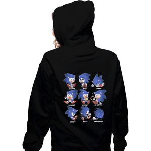 Shirts Pullover Hoodies, Unisex / Small / Black Hedgehog