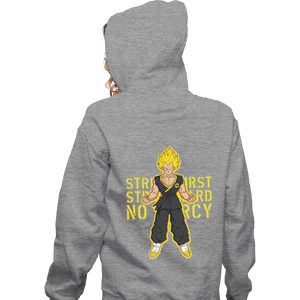 Shirts Zippered Hoodies, Unisex / Small / Sports Grey Vegeta Lawrence