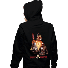 Load image into Gallery viewer, Shirts Zippered Hoodies, Unisex / Small / Black Bounty Hunters
