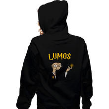 Load image into Gallery viewer, Shirts Zippered Hoodies, Unisex / Small / Black Lumos
