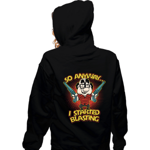 Shirts Zippered Hoodies, Unisex / Small / Black Blasting