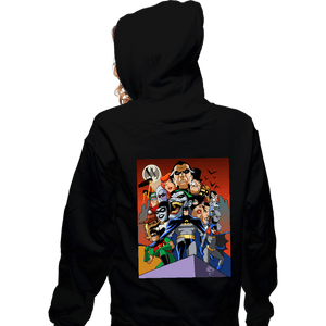 Daily_Deal_Shirts Zippered Hoodies, Unisex / Small / Black 30 Years Of BTAS