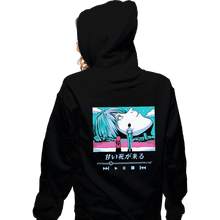 Load image into Gallery viewer, Daily_Deal_Shirts Zippered Hoodies, Unisex / Small / Black Never Alone
