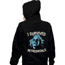 Load image into Gallery viewer, Shirts Pullover Hoodies, Unisex / Small / Black Netherworld Survivor
