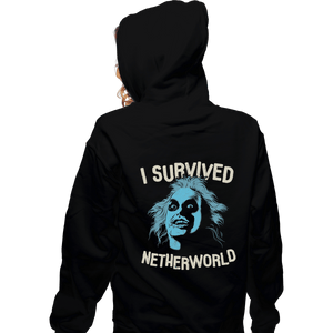 Shirts Pullover Hoodies, Unisex / Small / Black Netherworld Survivor