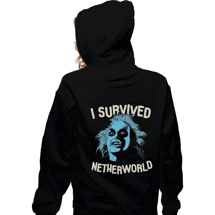 Shirts Pullover Hoodies, Unisex / Small / Black Netherworld Survivor