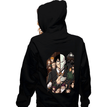 Load image into Gallery viewer, Shirts Zippered Hoodies, Unisex / Small / Black Potter Tiles
