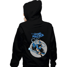 Load image into Gallery viewer, Daily_Deal_Shirts Zippered Hoodies, Unisex / Small / Black The Grand Master
