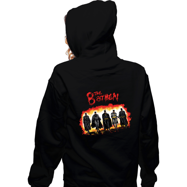 Daily_Deal_Shirts Zippered Hoodies, Unisex / Small / Black The Batmen
