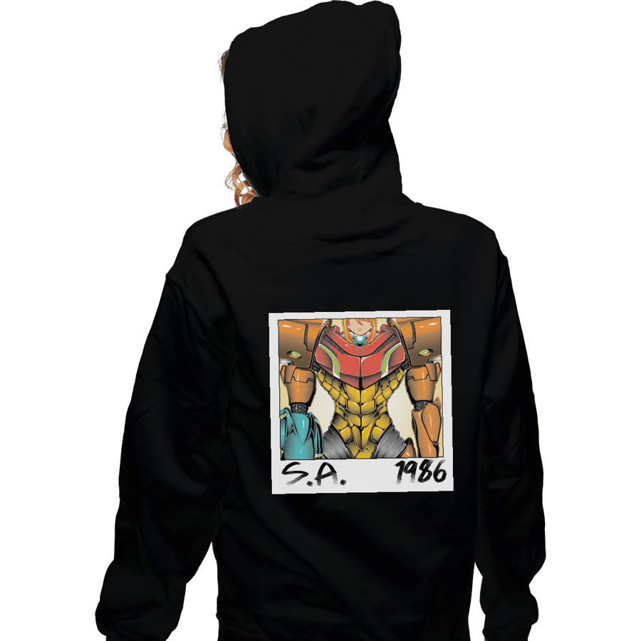 Shirts Zippered Hoodies, Unisex / Small / Black 1986