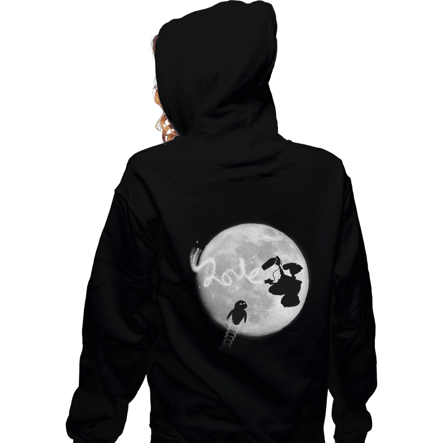 Shirts Zippered Hoodies, Unisex / Small / Black Robot Love
