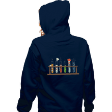 Load image into Gallery viewer, Shirts Pullover Hoodies, Unisex / Small / Navy Muppet Science
