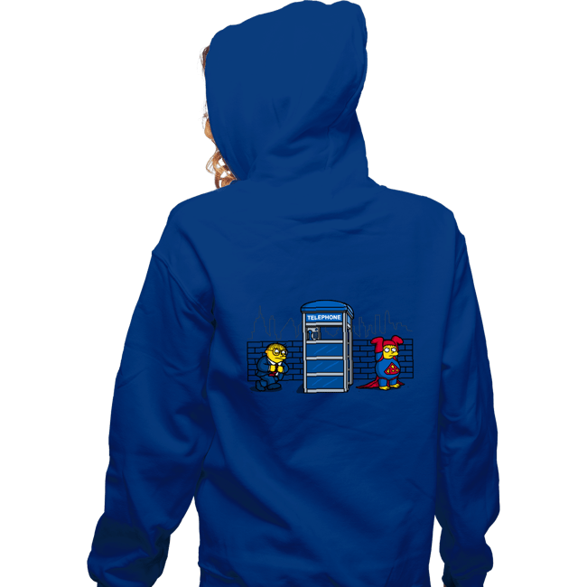 Secret_Shirts Zippered Hoodies, Unisex / Small / Royal Blue Super Ralph