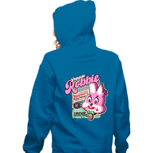 Load image into Gallery viewer, Daily_Deal_Shirts Zippered Hoodies, Unisex / Small / Royal Blue Robbie Popsicle

