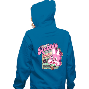 Daily_Deal_Shirts Zippered Hoodies, Unisex / Small / Royal Blue Robbie Popsicle