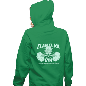 Shirts Pullover Hoodies, Unisex / Small / Irish Green Clan Clan Gym