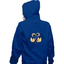 Load image into Gallery viewer, Shirts Zippered Hoodies, Unisex / Small / Royal Blue Unfortunate Cookie
